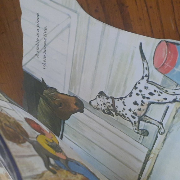 Vintage Horse Book Golden Shape Book new - Picture 3 of 3